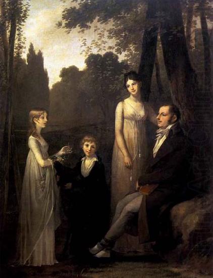 Pierre-Paul Prud hon Rutger Jan Schimmelpenninck with his Wife and Children china oil painting image